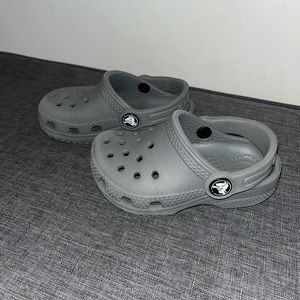 Child Size 6 - Gray Class Clog Crocs